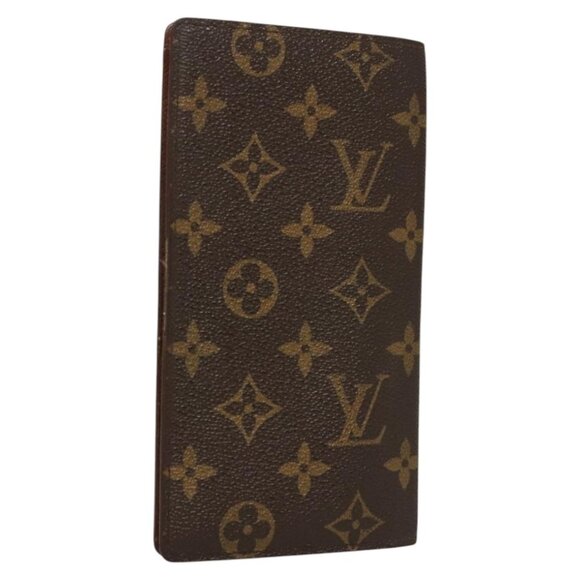 LOUIS VUITTON Porte Valeurs Cartes Credit Bifold Wallet M61823 Auth th6002